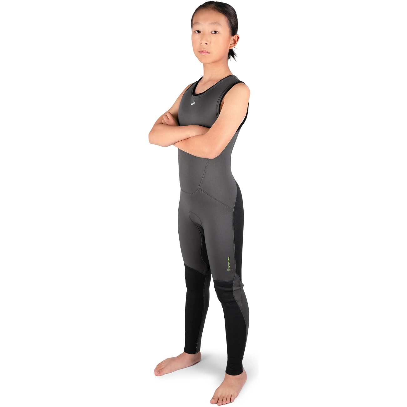 2026 Zhik Enfants Superwarm Skiff Combinaison Néoprène SKF-1130 - Dark Grey